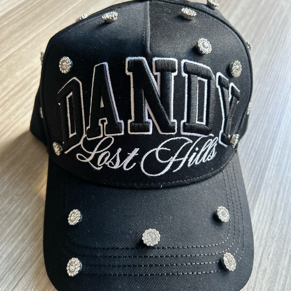 Black Hat with Embellishments